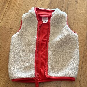 Hanna Andersson Red and White Kids Vest